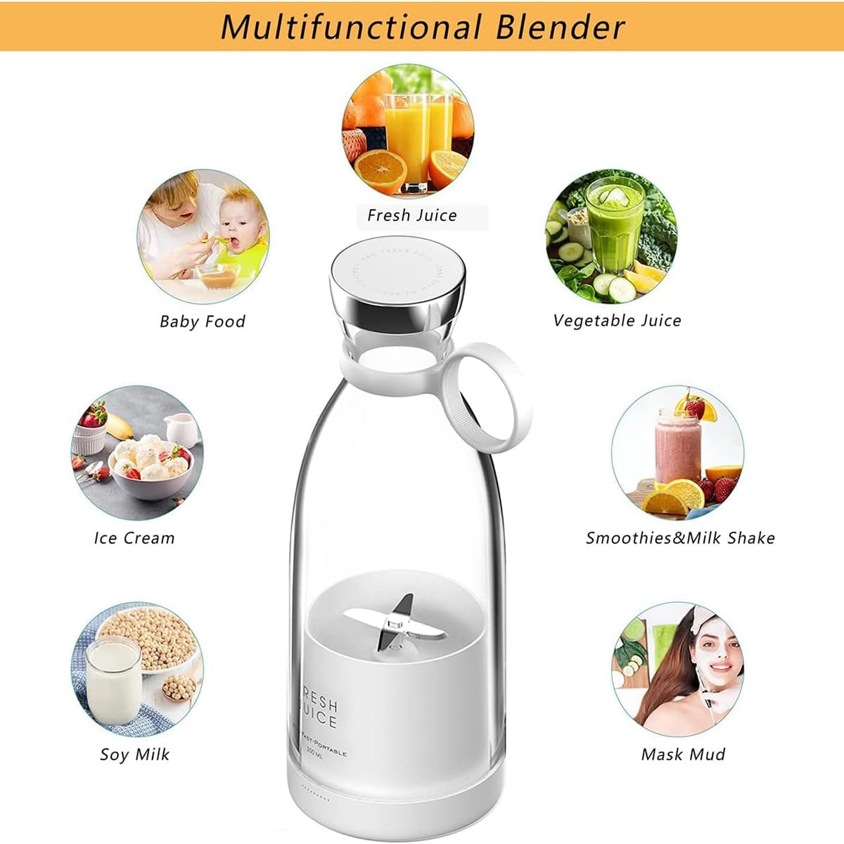 Fresh Juice On-the-Go Blender
