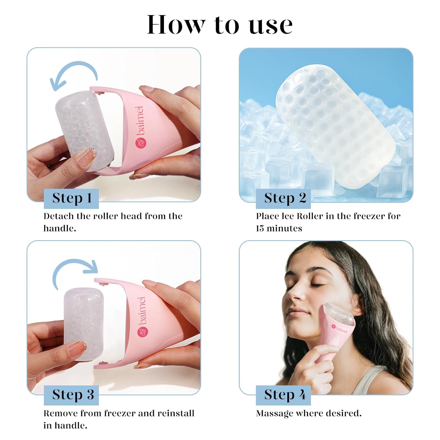 CoolCare Ice Roller Set