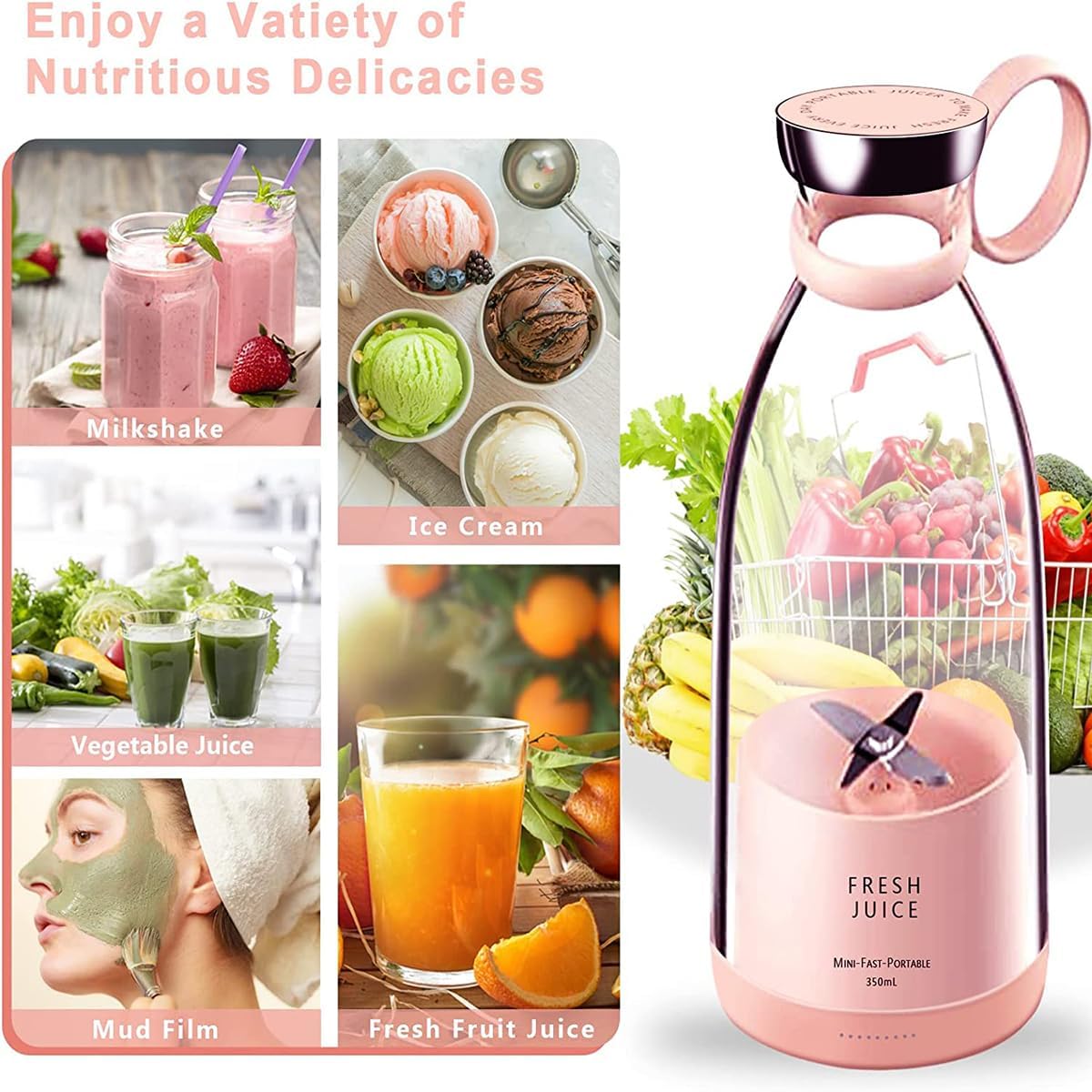 Fresh Juice On-the-Go Blender