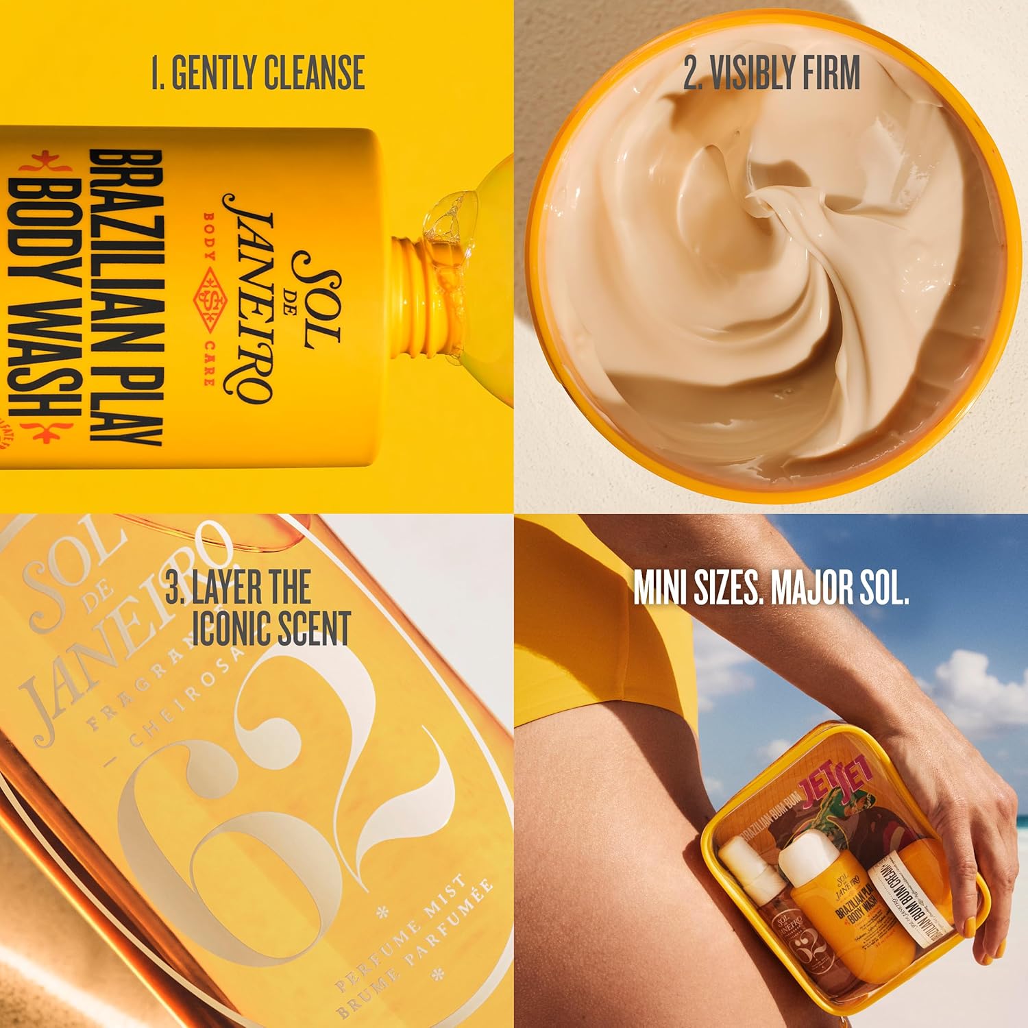 Jet Set Shower Essentials