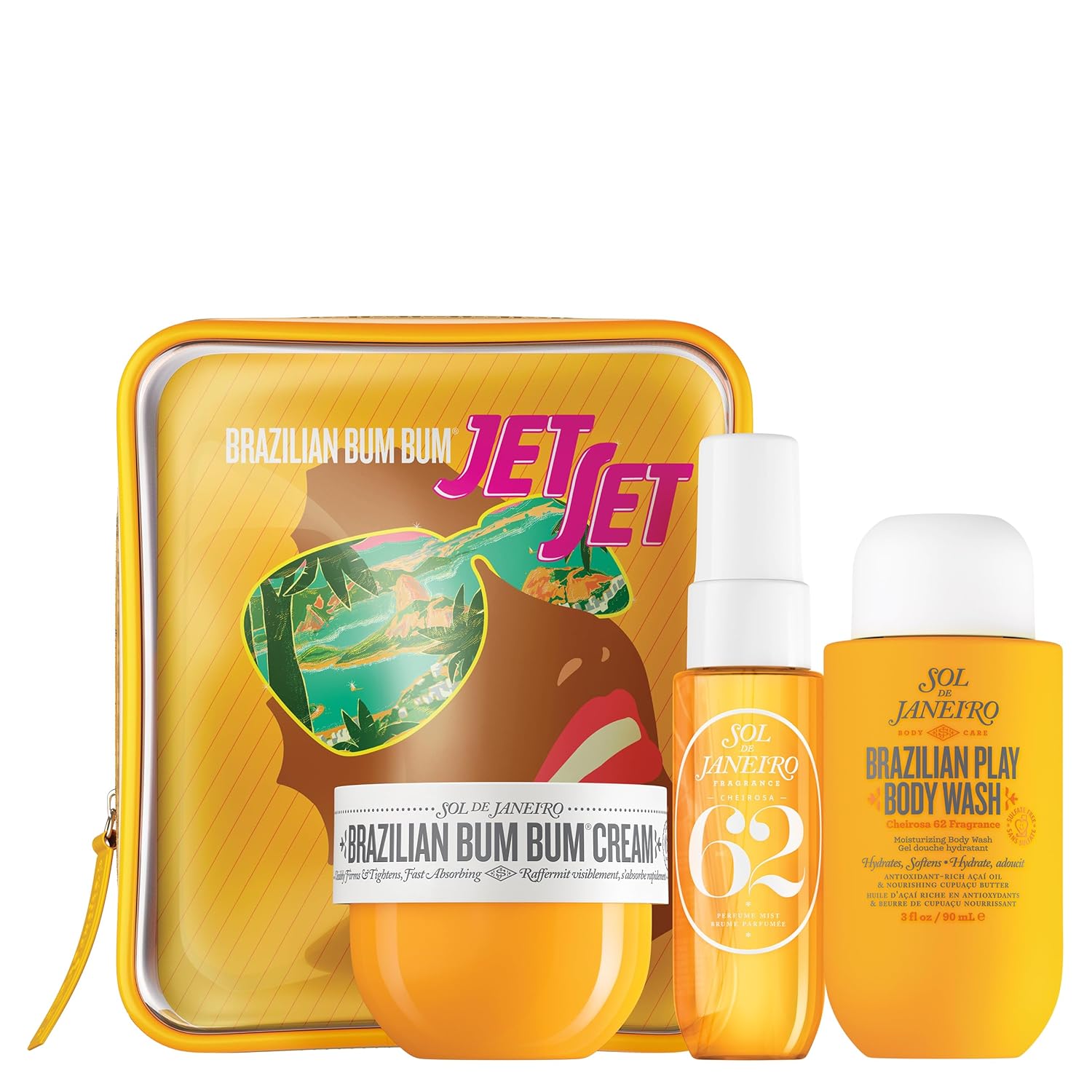 Jet Set Shower Essentials